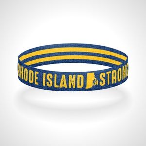 Reversible Rhode Island Strong Bracelet Wristband